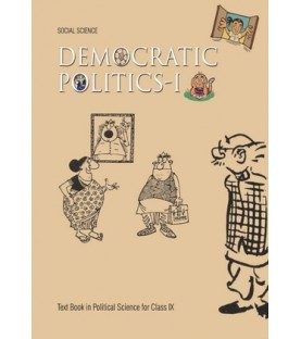 Democratic Politics english book for class 9 Published by NCERT of UPMSP